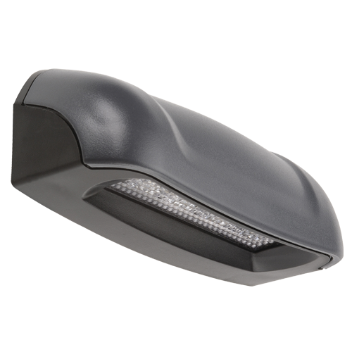 90862BL Narva 10-30 Volt L.E.D Licence Plate Lamp in Grey/Black Housing with 0.5