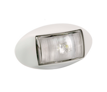 91414WBL Narva 10-33 Volt L.E.D Front End Outline Marker Lamp (White) with Oval