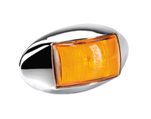 91424C Narva 10-33 Volt L.E.D Side Marker Front End Amber Lamp with Chrome Defle