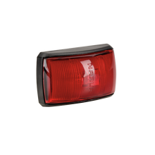 91432 Narva 10-33 Volt L.E.D Rear End Outline Marker Lamp (Red) with Black Defle