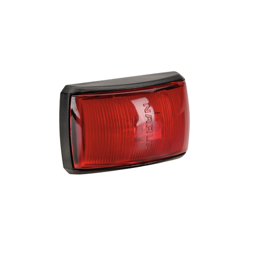 91432 Narva 10-33 Volt L.E.D Rear End Outline Marker Lamp (Red) with Black Defle