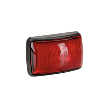 91432BL Narva 10-33 Volt L.E.D Rear End Outline Marker Lamp (Red) with Black Def