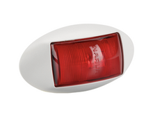 91434WBL Narva 10-33 Volt L.E.D Rear End Outline Marker Lamp (Red) with Oval Whi