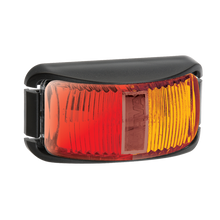 4 x Narva 91602 LED Red/Amber Side Markers with Clear Lens Truck Trailer Lights