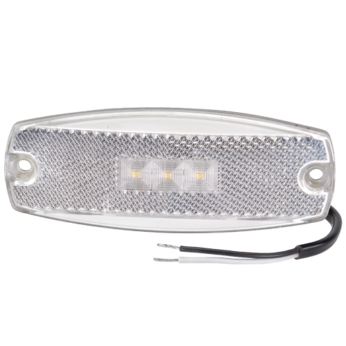 91704BL Narva 9-33 Volt L.E.D Front End Outline Marker White Lamp with In-built
