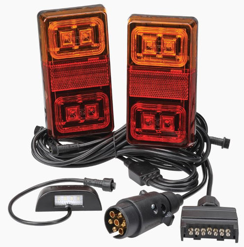 Narva 12V MODEL 35 L.E.D PLUG AND PLAY TRAILER LAMP KIT (RECTANGULAR LAMPS)