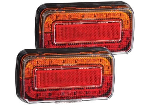 MODEL 37 12V L.E.D SLIMLINE REAR STOP/TAIL, DIRECTION INDICATOR LAMPS 93730BL2