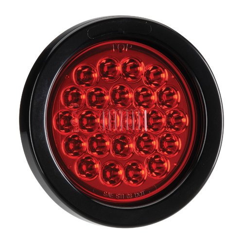 94046BL Narva 9-33 Volt L.E.D Rear Stop/Tail Lamp Kit (Red) with Vinyl Grommet