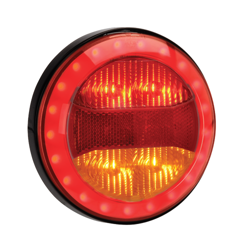94318 Narva 9-33 Volt L.E.D Rear Stop and Direction Indicator Lamp with Red L.E.