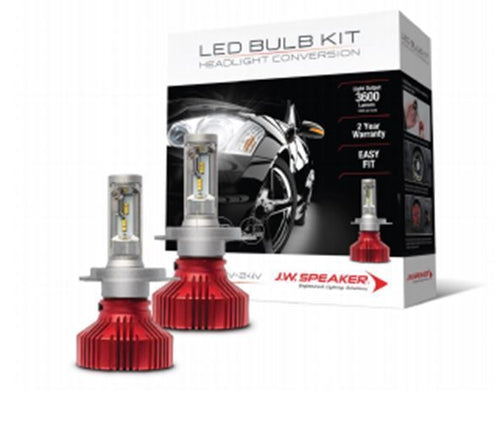 JW Speaker Model 3600 H3 6200k white Driverless LED Conversion Headlight Kit