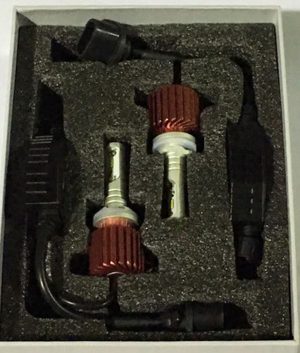 JW Speaker 990880 12-24V 4000 H27 6200K Driverless LED Headlight Bulb Kit