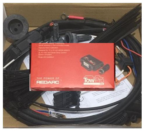 Redarc Tow-Pro Elite Brake Controller Kit with wiring loom for Nissan Navara