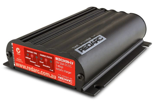 REDARC 24V 20A LOW VOLTAGE IN-VEHICLE DC BATTERY CHARGER BCDC2420-LV