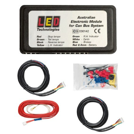 Can Bus Led Indicator Module LED Autolamps CANBUSKIT 12-24 Volt Electronic Canbus Universal Wiring ...