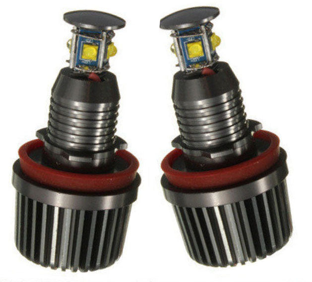BMW White H8 ANGEL EYE LED MARKERS E90 LCI E92 E93 E60 E61 63217760782 BetteLUX