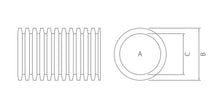 IONNIC 1200291/25 25m Polyflex PA6 Corrugated Nylon Conduit