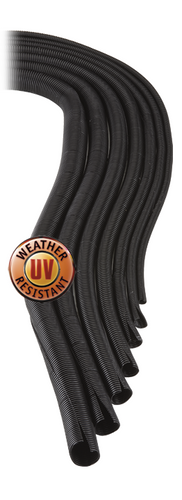 56710 Narva Corrugated Split Sleeve Tubing - 10mm - 10 Metres