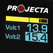 Projecta DBM100 12/24V Dual Battery Volt Meter