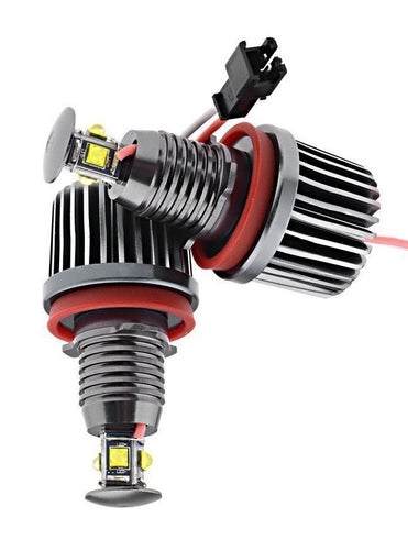 6000K ANGEL EYE HALO Ring LED Markers E90 E91 LCI E70 E71 E82 E87 X5 X6