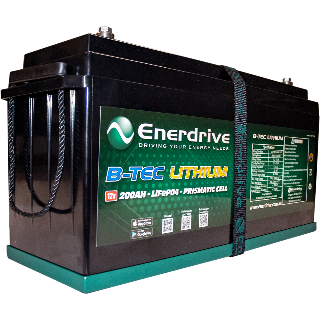 Enerdrive B-TEC 12V 200Ah G2 Lithium Battery EPL-200BT-12V-G2