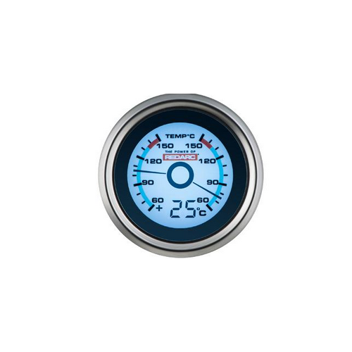 Redarc DUAL TEMPERATURE 52MM GAUGE WITH OPTIONAL TEMPERATURE DISPLAY