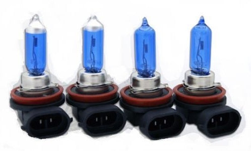 VE Commodore Omega 2006 2008 2009 Xenon Look High Beam Bulbs Plus LED Bulbs