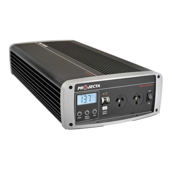 Projecta 12 Volt 3000W Pure Sine Wave Inverter with Changeover Switch - IP3000
