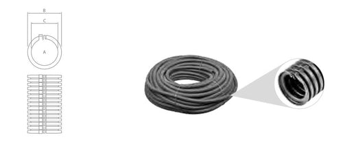 IONNIC 1940026/25 PPmod Corrugated Lockable Conduit