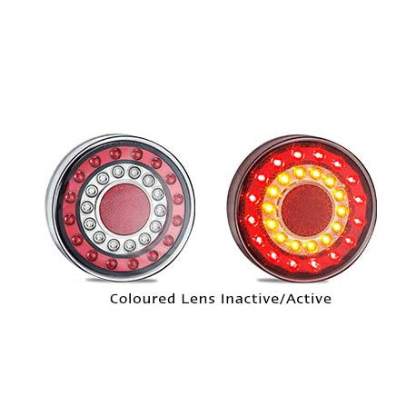 LED Autolamps Maxilamp1XC 12-24 Volt Stop / Tail / Indicator and Reflector Combi