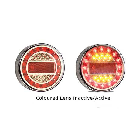 LED Autolamps Maxilamp1XRE 12-24 Volt Stop / Tail / Indicator and Reflector Comb