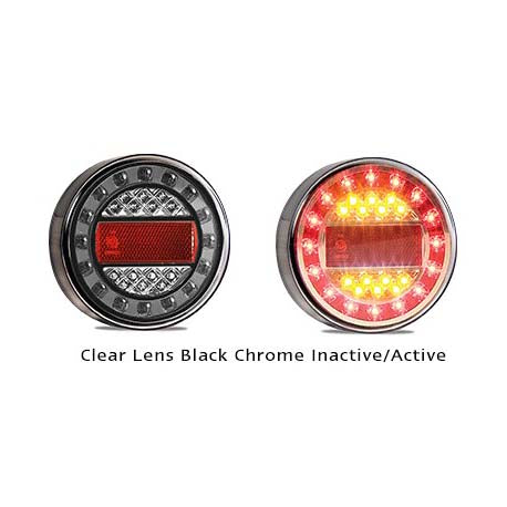 LED Autolamps MaxilampC1XRE 12-24 Volt Stop / Tail / Indicator and Reflector Com