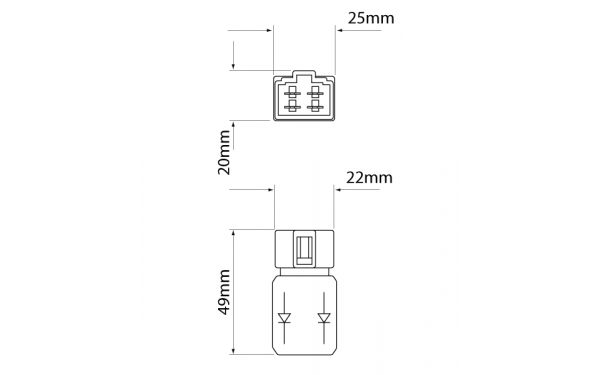 IONNIC PID41 400 Reverse Voltage Plug In Diode – e-Revolution