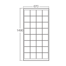 Projecta SPP160-MC4 Polycrystalline 12V 160W Fixed Solar Panel with MC4 Connecto
