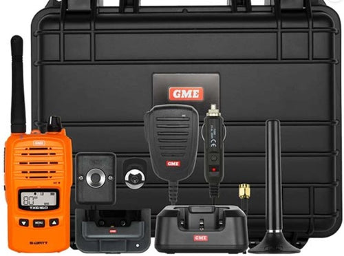 GME TX6160XOCK 5W UHF Handheld Radio Car Kit (Orange)