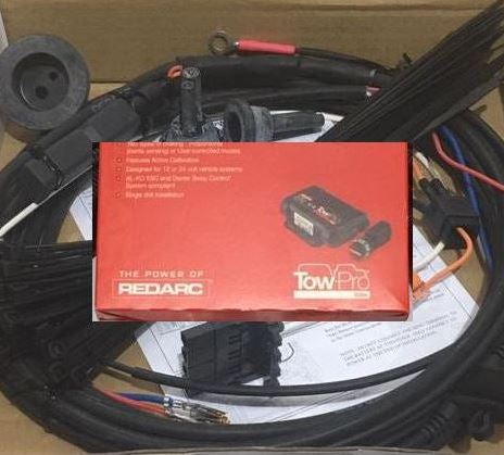 Redarc Tow-Pro Elite Brake Controller Kit with wiring for Toyota Prado