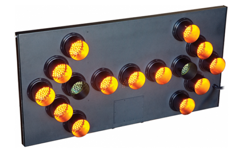 IONNIC AAB-CB 12-24V 15 Lamp Directional C Type Arrow Board