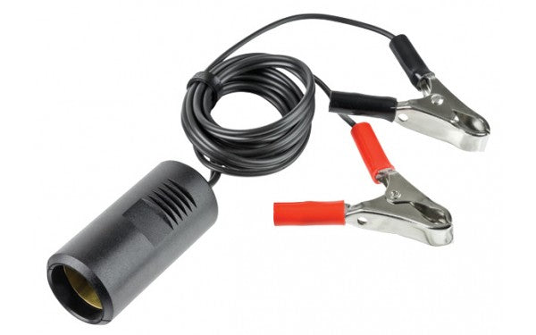 IONNIC 1334003 12-24V Battery Clips to Cigar Socket Adaptor