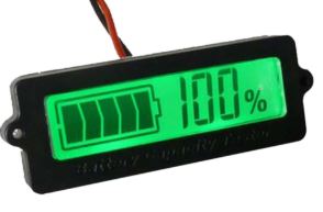 Internal 1.7 LCD Lithium Battery / Lead-acid Battery Indicator Display Panel GRE
