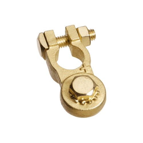 Projecta BT142H-P10 Brass Battery Terminal Positive – Heavy-Duty Bolt