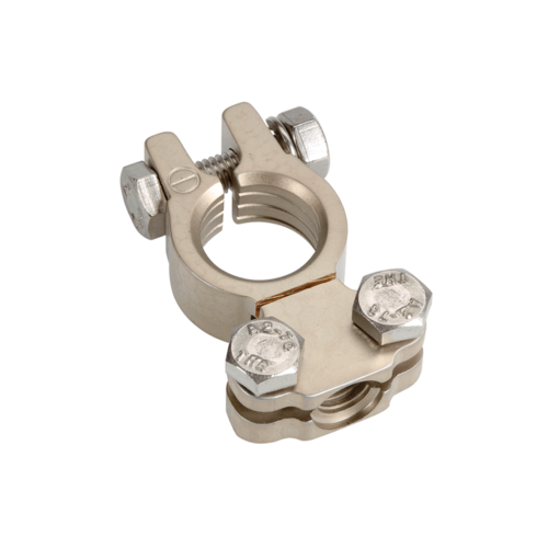 Projecta BT811-N1 Premium Battery Terminal Negative – Satin Forged Brass Saddle