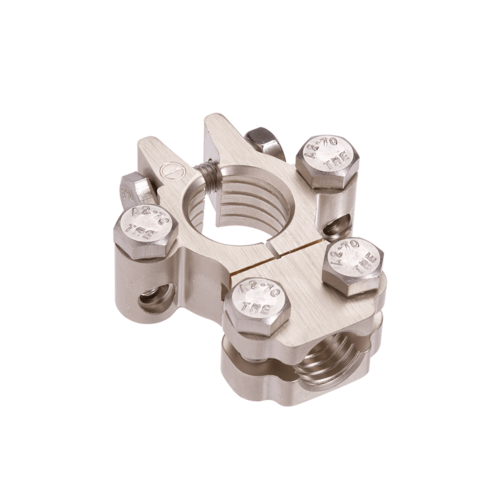 Projecta BT820H-N1 Premium Battery Terminal Negative – Satin Forged Brass Heavy-