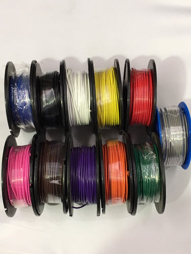 11 rolls 20 Amp Auto cable 3 mm solid colours GP electrical wire 30M