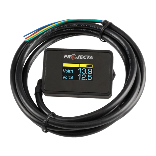 Projecta DBM100 12/24V Dual Battery Volt Meter