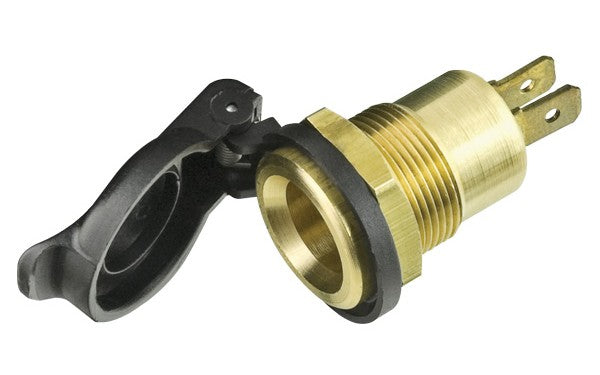 IONNIC 1331001 Brass DIN Socket with Spring Cap