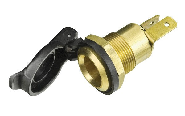 IONNIC 1331004 Brass DIN Socket with Spring Cap