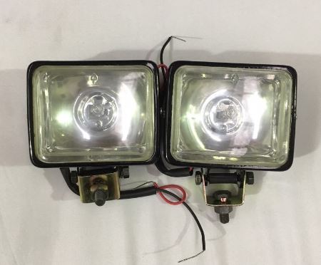 Neolite Square Driving Lamp Set - 95 x 80mm - PAIR