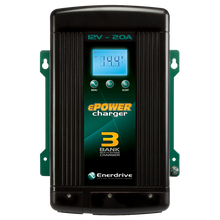Enerdrive ePOWER AC 12V 20A Battery Charger EN31220 + 40AMP DC Charger EN3DC40+