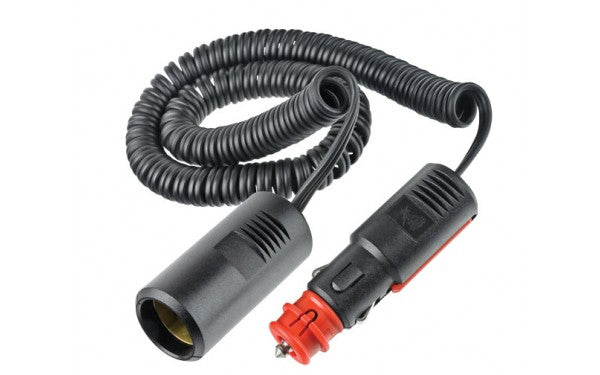 IONNIC 1334005 12-24V Extension Cable with Cigar / DIN Plug to Ciger Socket