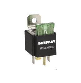 68060 Narva 12 Volt Fused Relay 4 Pin