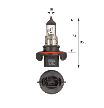 48092 Narva 12 Volt H13 Globe